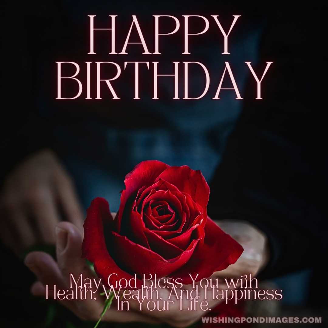 A woman making a bouquet of red roses - Happy Birthday Flower Images